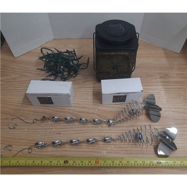 Lot of Lights and Outdoor Windmill. (New)