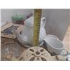 Image 8 : Lot of Candle Holders, Candles, etc.