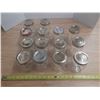 Image 1 : Lot of 14 Jars. (New Lids and Rings)