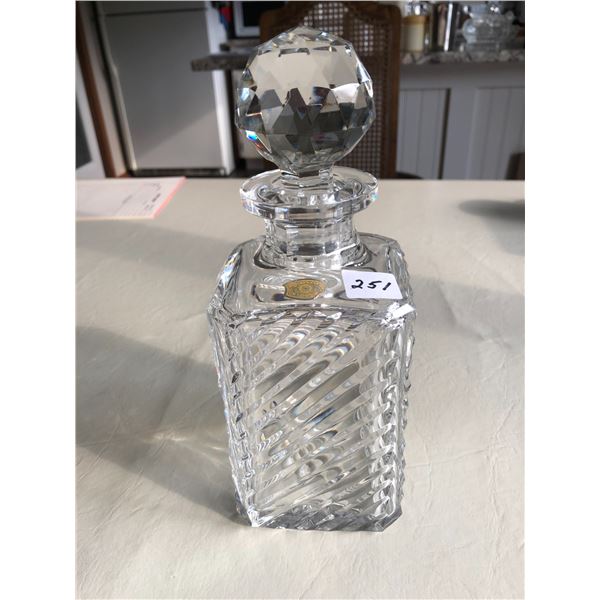1969 Val St Lambert Crystal Decanter