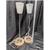 Image 2 : (2) Ikea Lamps Type NO. A0402 Basisk (Able to Bend and move Lamp, as well both work)