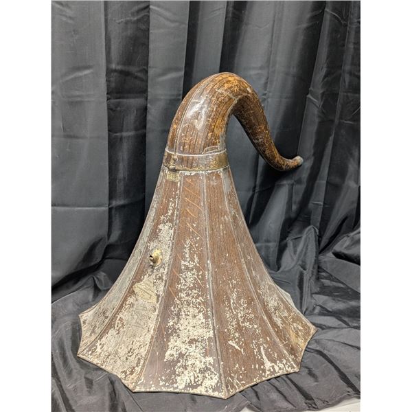 Antique Edison #10 Grain Cygnet Phonograph Horn