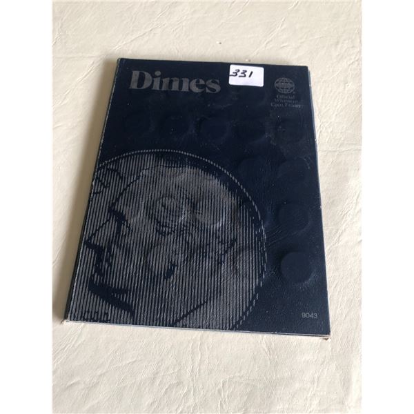 Dimes Coin Folder