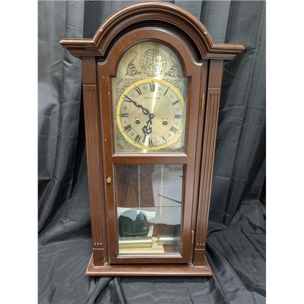 Daniel Dakota Tempus Fugit Key Wind Clock (Pieces Need to be put together) 67cm H x 32cm L