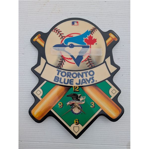 Toronto Blue Jays Vintage Wall Clock (Sky dome Clock 1992) 11"x15"