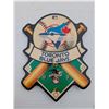 Image 1 : Toronto Blue Jays Vintage Wall Clock (Sky dome Clock 1992) 11"x15"