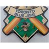 Image 4 : Toronto Blue Jays Vintage Wall Clock (Sky dome Clock 1992) 11"x15"