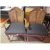 Image 1 : (2) Vintage Chair. (Height 38", Length  28",  Breadth 17")