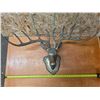 Image 1 : Brass deer head- 32"L antlers