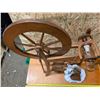 Image 3 : Maple spinning wheel- 33"H