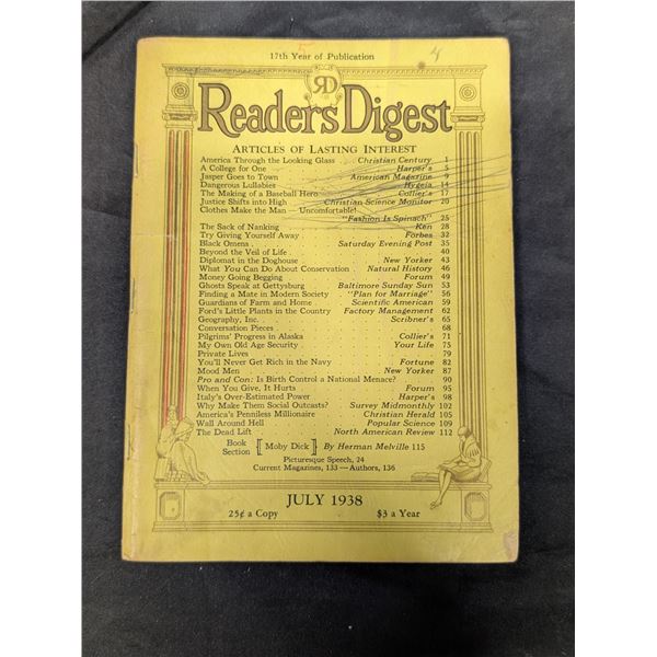 1938s Readers Digest (July)