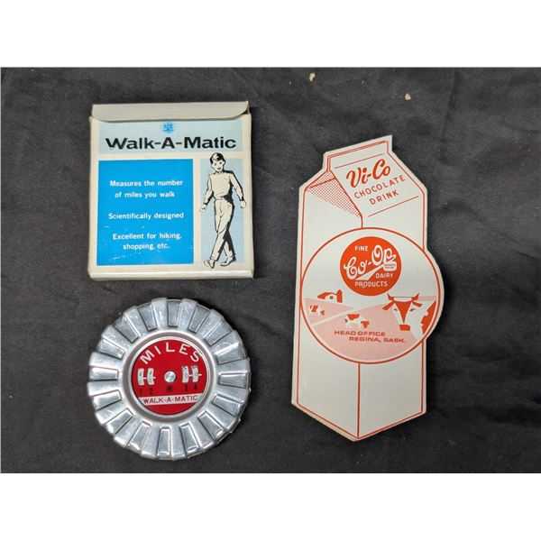 Walk-A-Matic and Vi-Co Paper with Vintage Pins