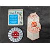 Image 1 : Walk-A-Matic and Vi-Co Paper with Vintage Pins