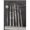Image 1 : Antique Scalpel Set
