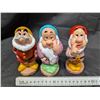 Image 2 : Vintage 2002 Rubber Bath Toys (Sneezy, Sleepy, and Doc) Good Condition