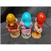 Image 4 : Vintage 2002 Rubber Bath Toys (Sneezy, Sleepy, and Doc) Good Condition
