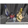 Image 2 : Lot of Vintage Decor (Lamp not Tested) Marbles, and etc. Misc.