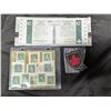 Image 1 : Lot of Vintage Stamps / 1985-86 Series Canada Savings and Pin