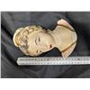 Image 3 : Vintage Chalkware European Woman Head Wall Decor 1962