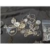 Image 4 : Lot of Misc. Jewelry (Necklaces, earrings, and etc.) (Silver/gold and Silver/gold Tone)