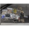 Image 1 : Lot of Misc. Jewelry (Necklaces, earrings, and etc.) (Silver/gold and Silver/gold Tone)