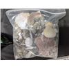 Image 2 : Bag Full of Seashells and Dolphin Designed Statue (Good Condition)