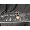 Image 1 : Silver Cup FT. Honorable Order Kentucky Colonels and (4) Silver Items and Stainless Silver Utensils