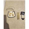 Image 1 : Cufflink Set/Pen & Pencel Set w/ Gems