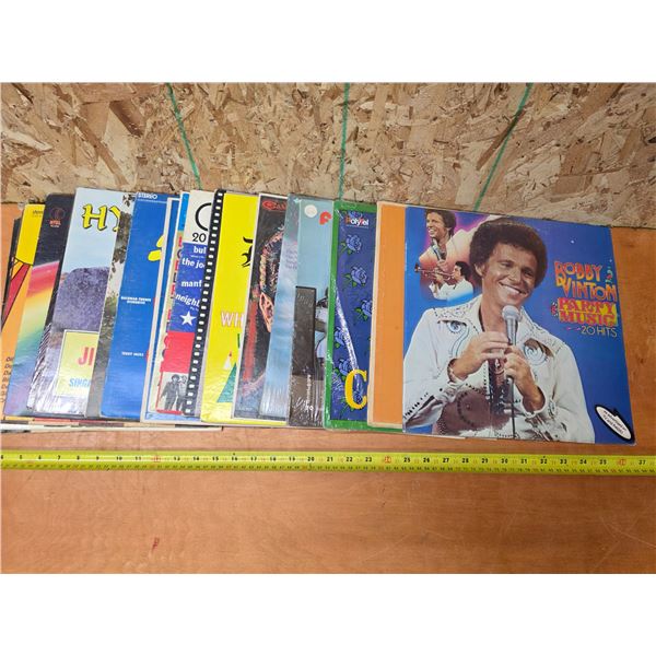 Lot of vinyl records