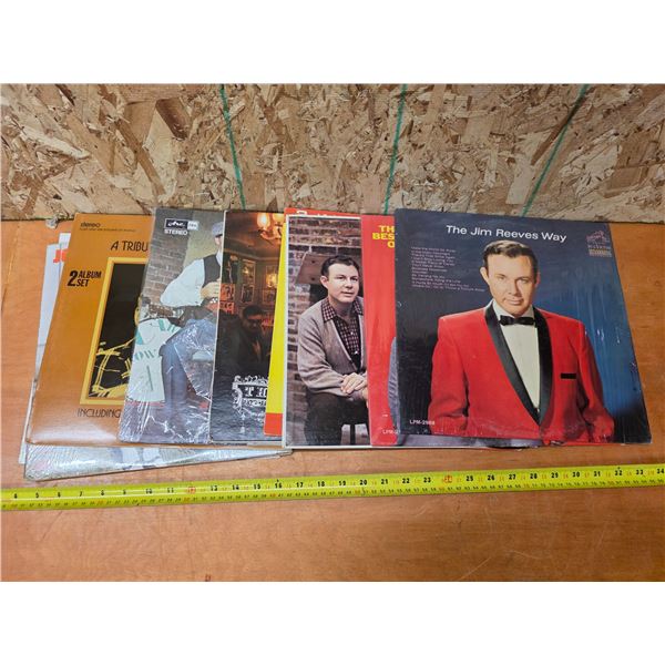 Lot of vinyl records