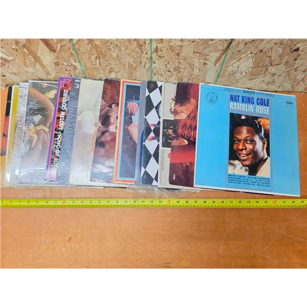 Lot of vinyl records