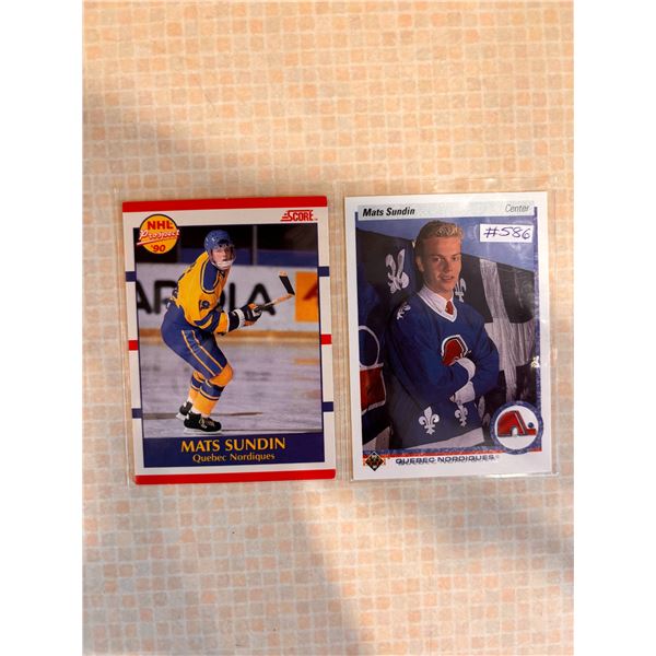 Mats Sundin - Rookie Cards