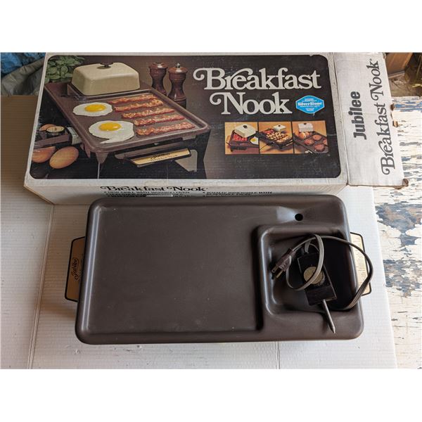 Jubilee Breakfast Nook Grill (vintage) Not tested w/ Original Box