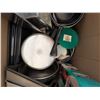 Image 4 : Giant Boxes full of Misc. Kitchen Items (Pans, Trays, Containers, and etc.