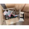 Image 1 : Box full of Household Items (Jewelry, Hair Products, Picture Frames, wall Decor, and Etc.)