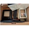 Image 9 : Box full of Household Items (Jewelry, Hair Products, Picture Frames, wall Decor, and Etc.)