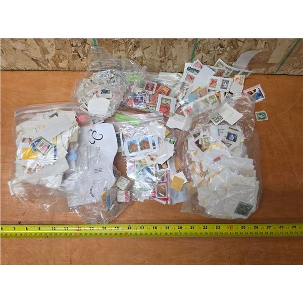 Lot of various stamps