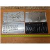 Image 2 : Lot of 4 lisence plates, 2 decorative