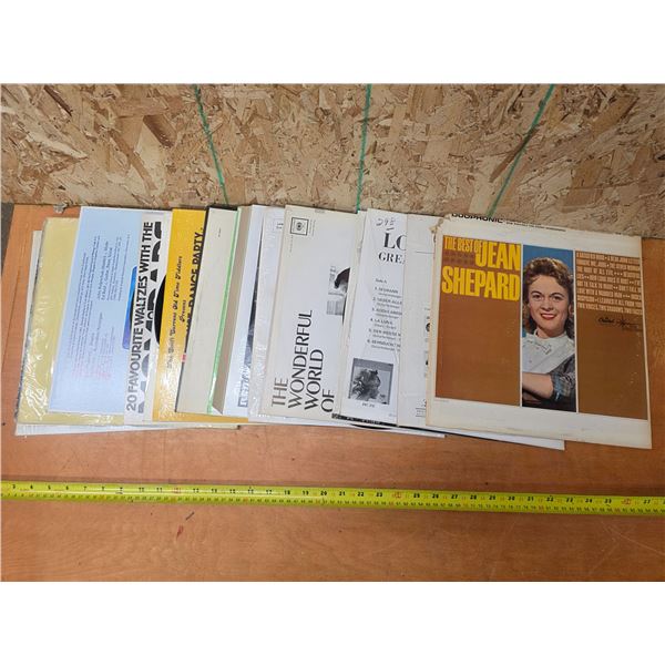 Lot of vinyl records