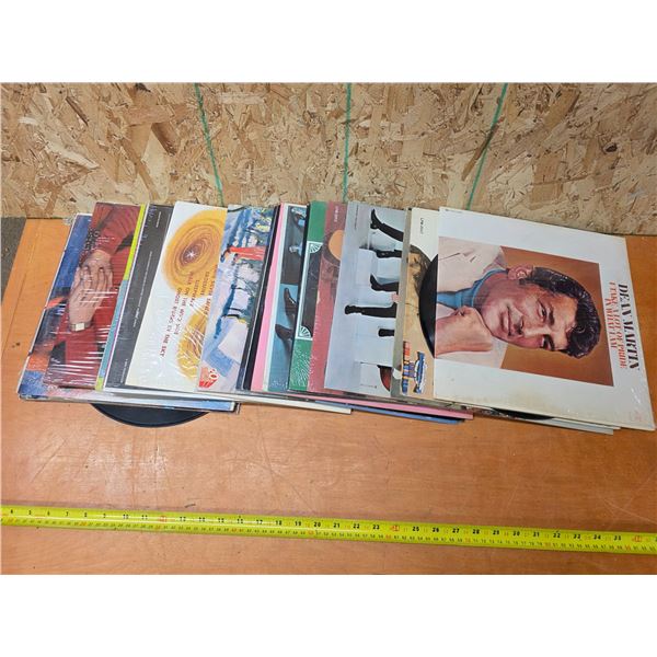 Lot of vinyl records