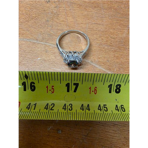Silver ring- size 8
