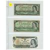 Image 1 : 1954, 1967, 1973 Canadian One Dollar.