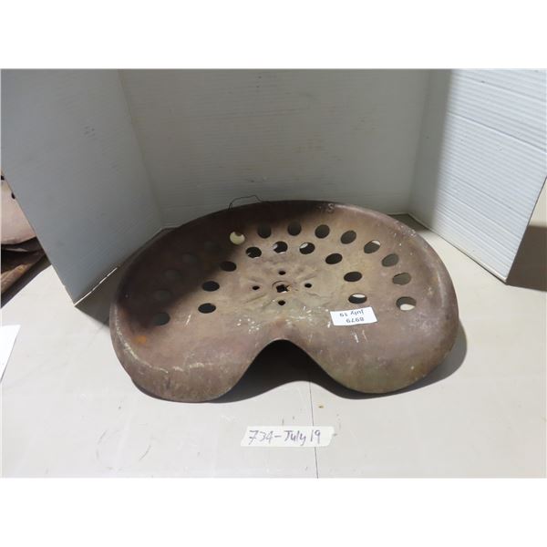 Vintage Tractor Seat Massey Harris