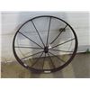 Image 1 : Vintage steel wheel - 36" across