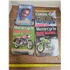 Image 1 : Bill cosby book and motorcycle magazines