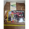 Image 1 : history and motorcycle magazines