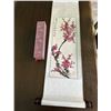 Image 3 : Vintage Signed Original Chinese Cherry Blosom Painting