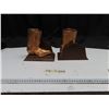 Image 2 : vintage cowboy boot book ends