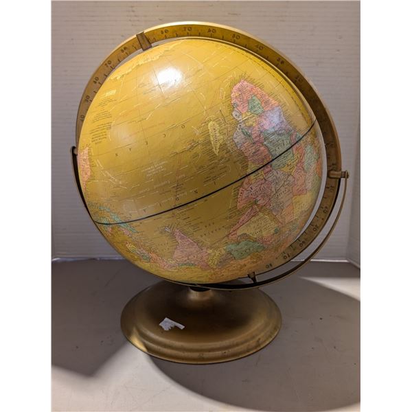 Vintage Crams Scope O Sphere 12" World Globe (Roughly 1960s-80s)