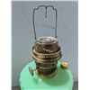 Image 4 : Green Jade Aladdin Oil Lamp Model B